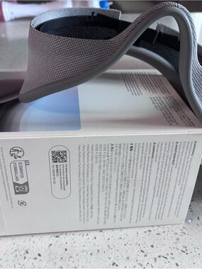 Gray Fabric VR Headset Strap Replacement
